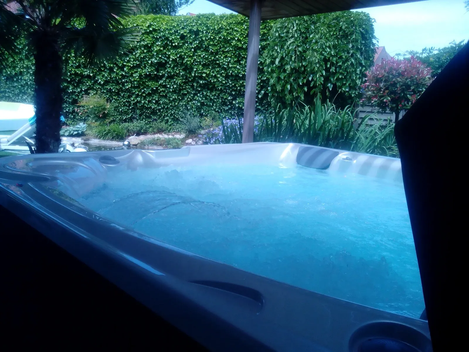 Jacuzzi "Hotspring" bij Wellness at Hulste - foto 2