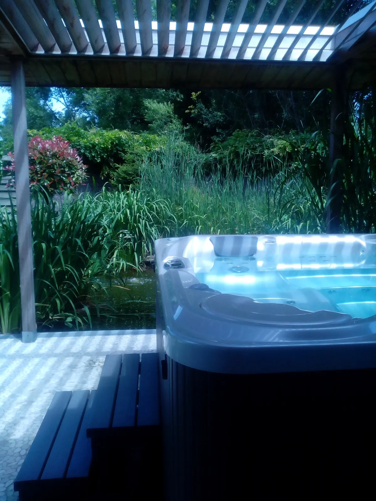 Jacuzzi "Hotspring" bij Wellness at Hulste - foto 3